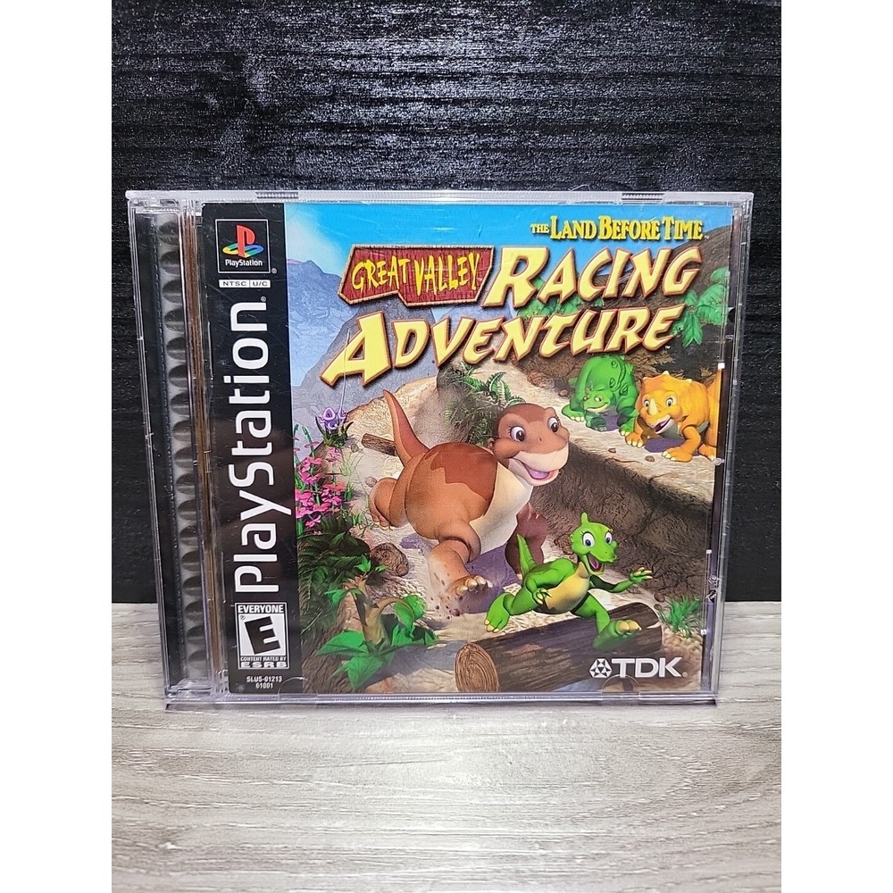 Land Before Time: Great Valley Racing Adventure (Sony PlayStation 1, 2001)